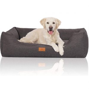 Knuffelwuff Hundebett Hundekörbchen Hundesofa Hundekissen Hundekorb Lotte Bezug Waschbar