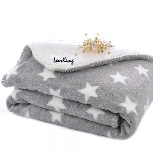 LeerKing Hundedecke Kuscheldecke für Katzen Kaninchen und alle Haustiere waschbar doppeilseitig für Sofa Bett und Körbchen 75 * 100cm/100 * 150cm