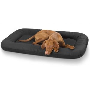 Knuffelwuff pflegeleichtes Hundebett Jerry aus robustem Kunstleder