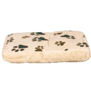 TRIXIE Kissen Gino, 60 × 40 cm, beige/Dunkelbraun