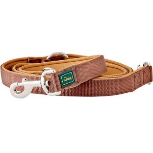 HUNTER Neopren Verstellbare Führleine für Hunde, Nylon mit weichem Neopren gepolstert, für Sport und Freizeit
